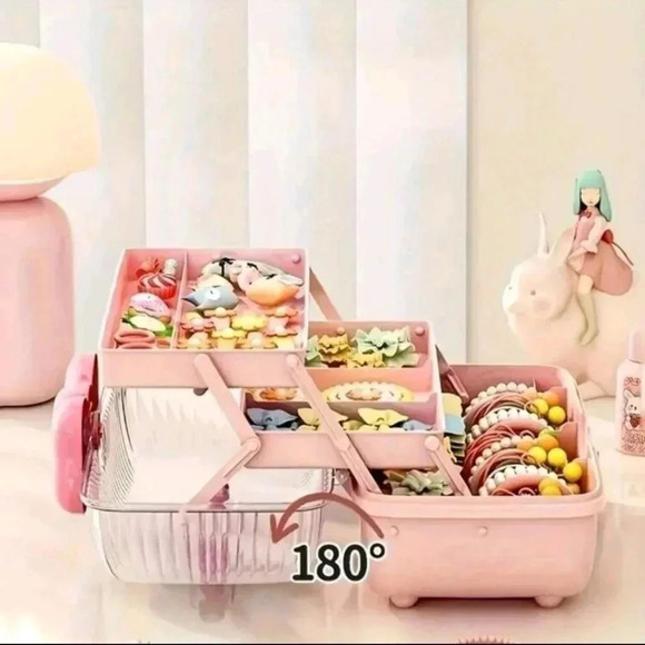 Cute big cartoon style jewelry bin for hair accessories, jewelry, and more - Picture 4 of 8